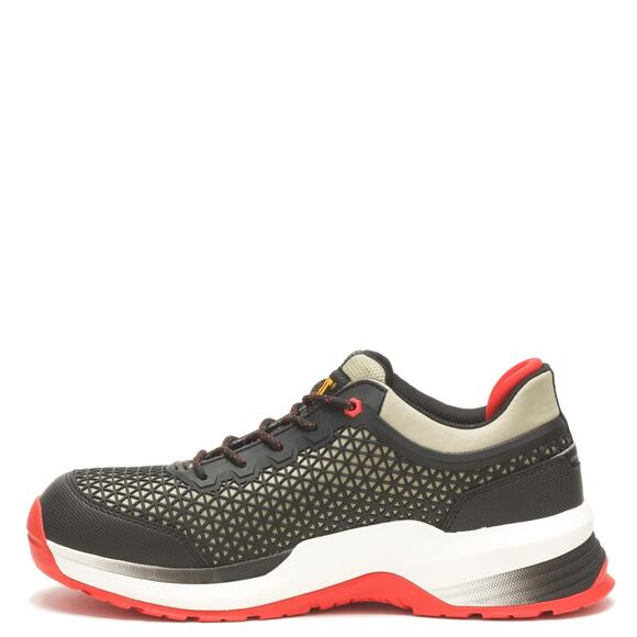 CAT FOOTWEAR MENS STREAMLINE 2.0 COMPOSITE TOE, MOSS GREY/BLACK, 7.5 main image 4